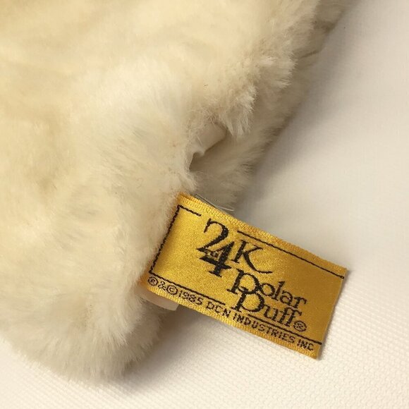 Vtg 24K Polar Puff Special Effects Hand Puppet 1985 Dog Puppy Gold Label 4694 - Picture 9 of 12